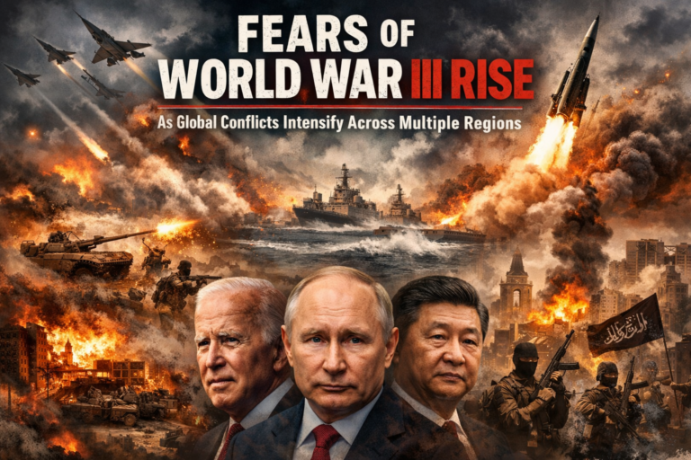 Fears of World War III Rise as Global Conflicts Intensify Across Multiple Regions