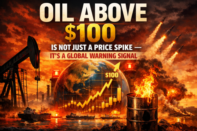 Oil Above $100 Is Not Just a Price Spike — It’s a Global Warning Signal